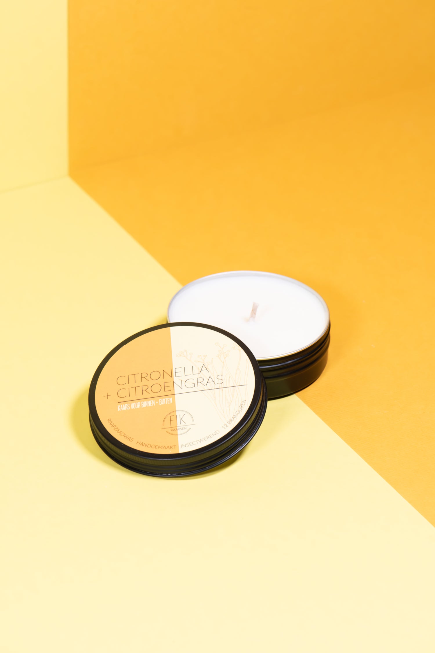 Buitenkaars Citronella + Citroengras