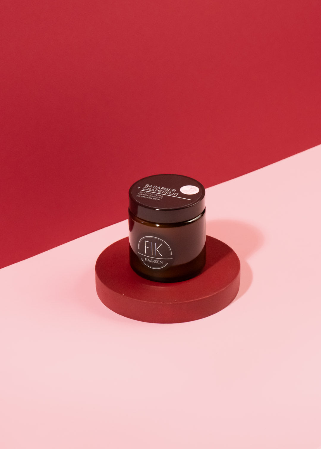 Grapefruit_Rabarber_Geurkaars_Amber_Glas_FIK_Kaarsen