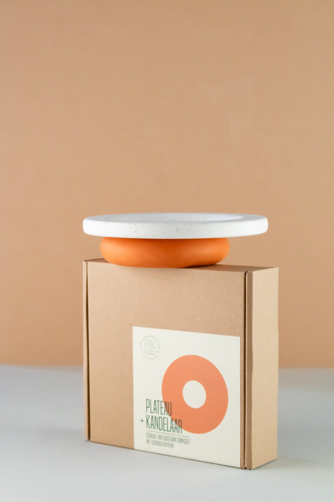 Candleholder Rust Orange