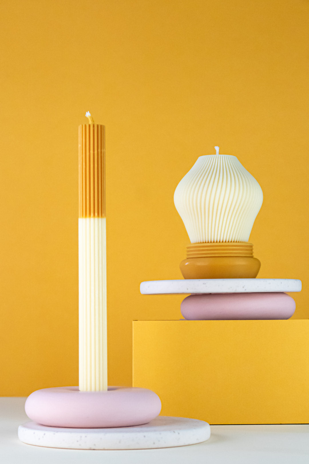 Candleholder Soft pink