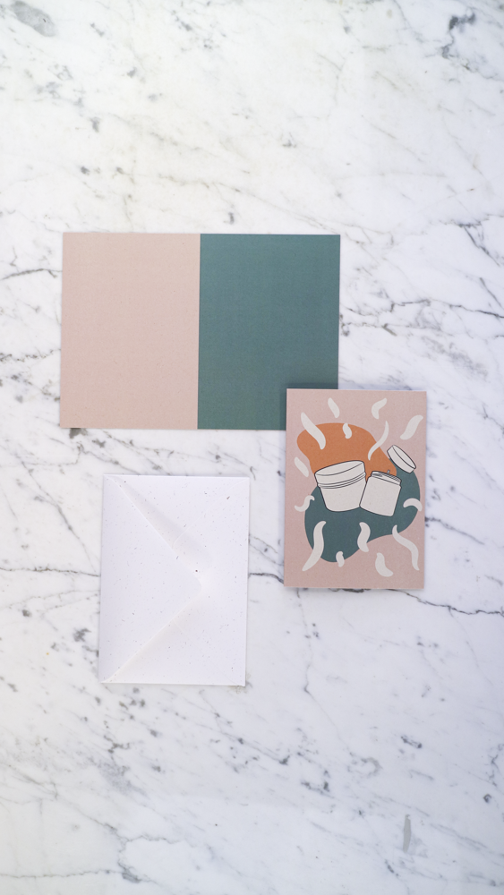 Duo_Wenskaart_FIK_Kaarsen_Paperwise_Retro_cadeau_kaart