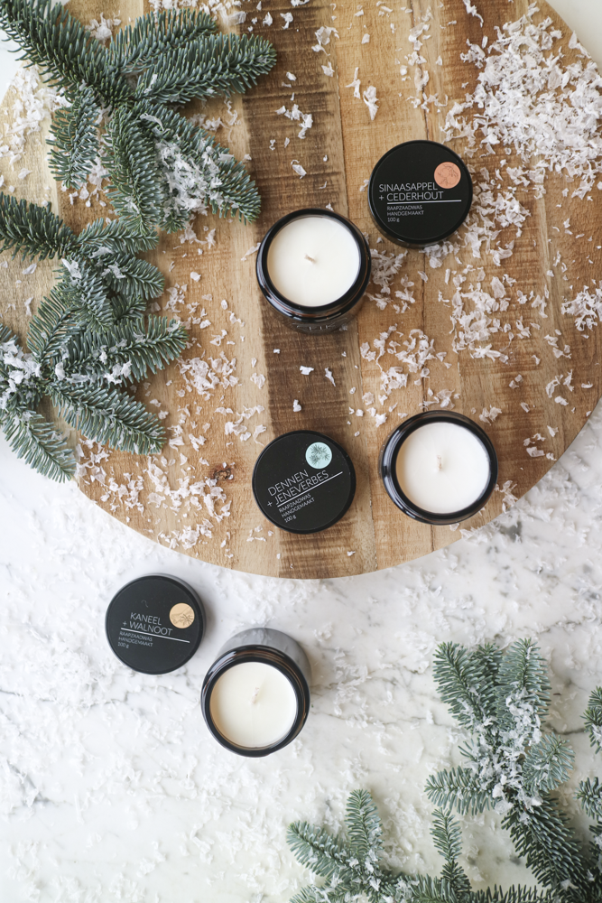 Geurkaarsen_Set_Kerst_Cadeau_Dennenboom_Kaneel_Cederhout